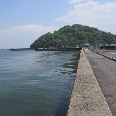 岡山県の釣りポイント,寄島干拓地東の護岸